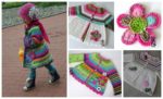 Girls Crochet Flower Cardigan - Free Pattern