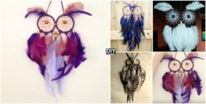DIY Owl Dream Catchers -Video Tutorial