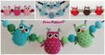 Crochet Owls & Balls Decoration - Free Pattern