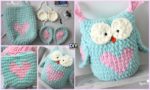 Valentine Heart Crochet Owl - Free Pattern