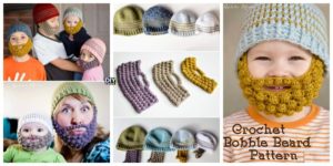 diy4ever-Crochet-Bobble-Beard-Beanie-Free-Pattern