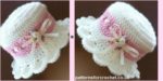 diy4ever- Crochet Brimmed Baby Hat - Free Pattern