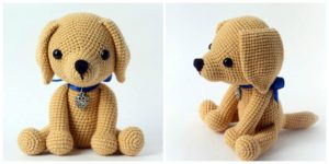 diy4ever- Crochet Lucky Puppy - Free Pattern