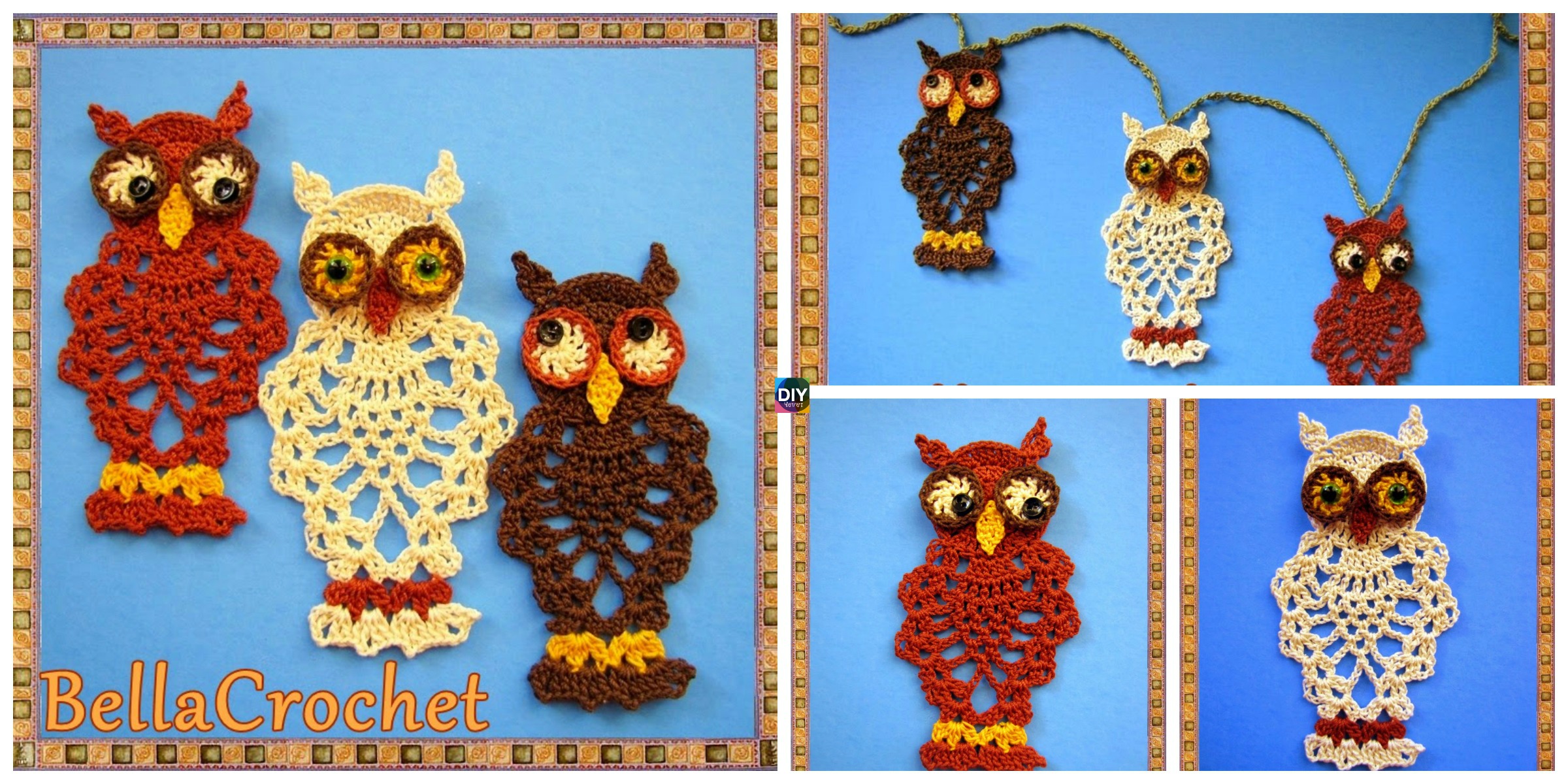 Crochet Pineapple Owl  – Free Pattern