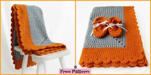 diy4ever- Crochet Starburst Baby Blanket - Free Pattern
