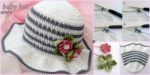 diy4ever- Fancy Crochet Baby Hat - Free Pattern
