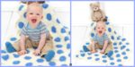 diy4ever-Polka-Dot Crochet Baby Blanket - Free Pattern