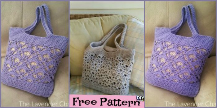 Creative Crochet Tote Bags - Free Pattern - DIY 4 EVER