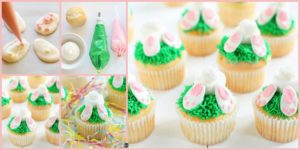 diy4ever- Adorable DIY Bunny Butt Cupcakes Recipe