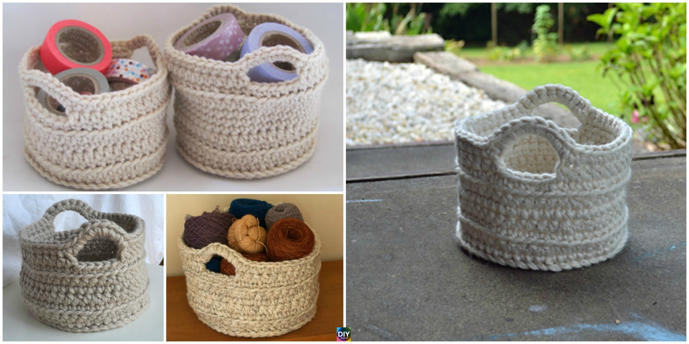 Chunky Crochet Basket – Free Pattern