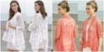 diy4ever- Crocheted Lace Pattern Jacket - Free Patterns