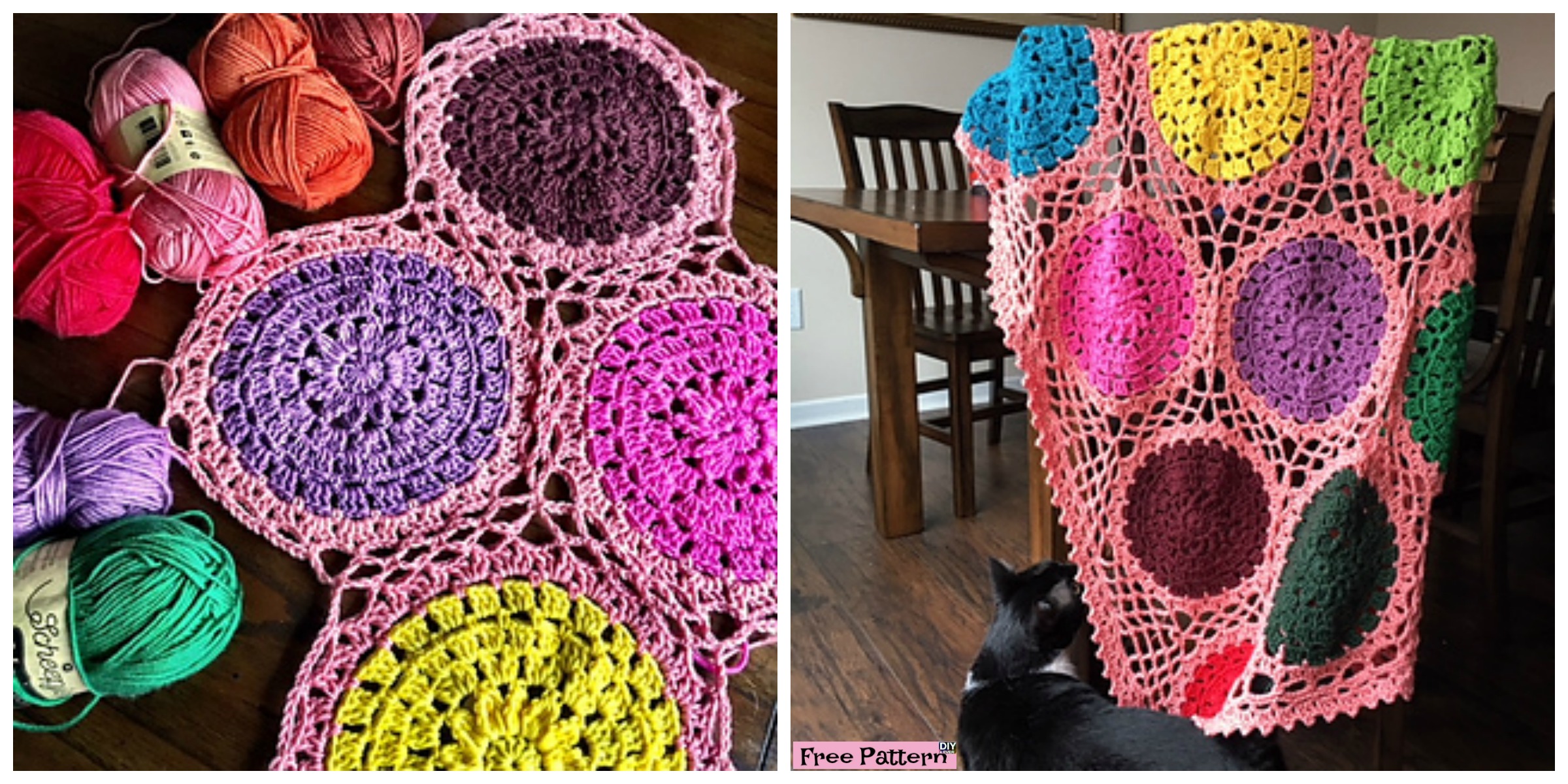 Unique Crochet Self Love Blanket  – Free Pattern