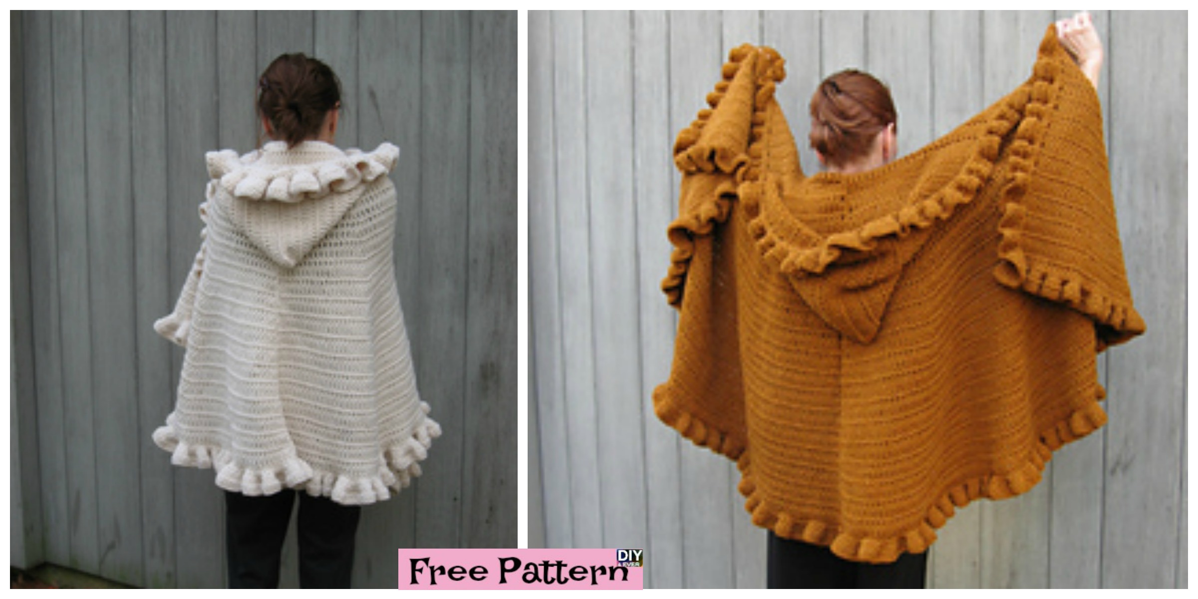 Cozy Crochet Ruffled Shawl – Free Pattern