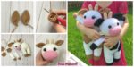 diy4ever- Crochet Amigurumi Cow - Free Pattern