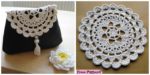 diy4ever-Crochet Passion Flower Doily - Free Pattern