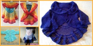diy4ever -Crochet Ring Around Rosie Sweater & Vest - Free Pattern