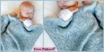 diy4ever- Knitted Baby Lace Blanket - Free Pattern