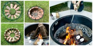 diy4ever-Build Fire Pit Tutorial - Step by Step