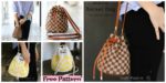 diy4ever-Crochet Raffia Bucket Bag - Free Pattern