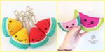 diy4ever- Crochet Watermelon Amigurumi - Free Patterns