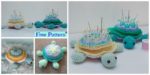 diy4ever- Cute Crochet Turtle Pincushion - Free Pattern
