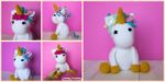 diy4ever-Cute Crocheted Unicorn Amigurumi - Free Pattern