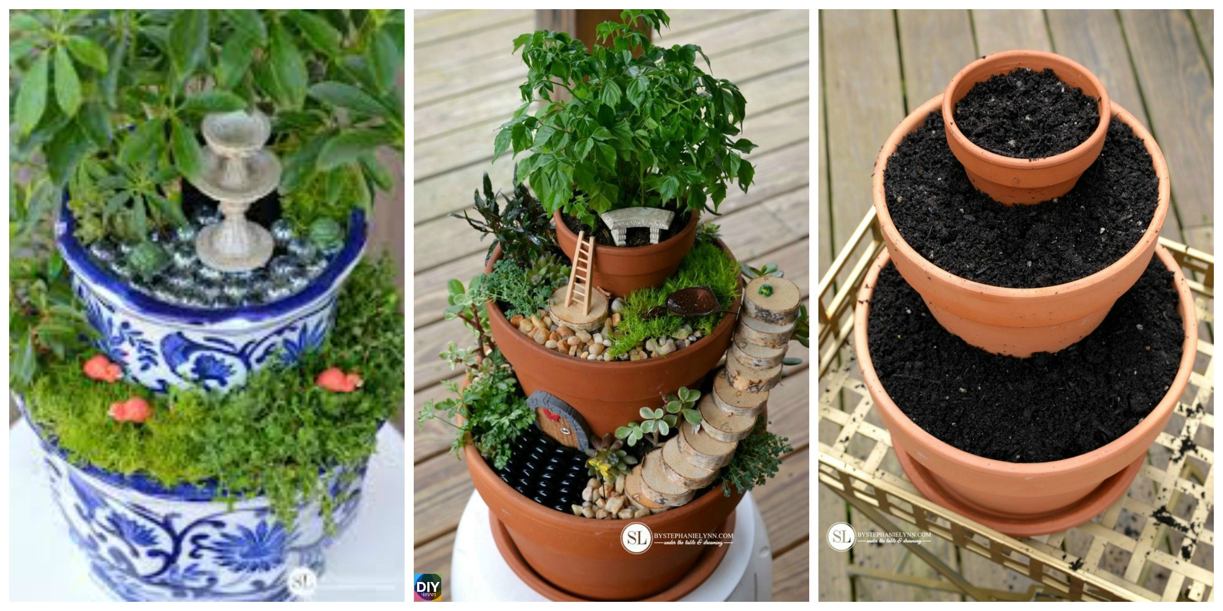 DIY Flower Pot  Fairy Garden – Step by Step Tutorial