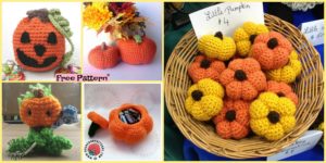diy4ever-10+ Adorable Crochet Pumpkins - Free Patterns