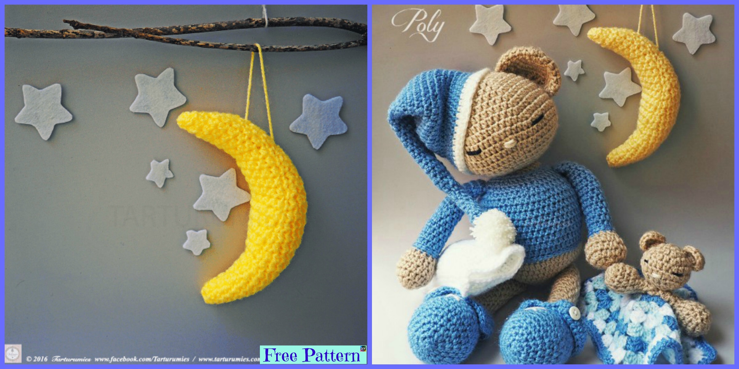 Crochet Amigurumi Teddy Bear Poly – Free Pattern