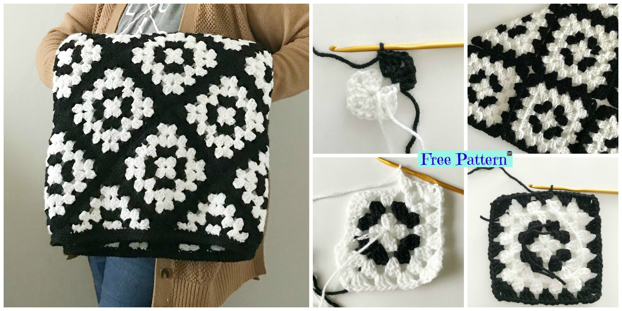 Unique Crochet Mabel Blanket – Free Pattern