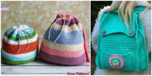 diy4ever-Crochet Kid Backpack - Free Pattern
