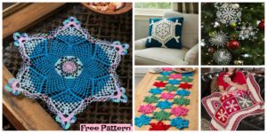 diy4ever-8 Crochet Pretty Snowflake Free Patterns