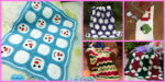 diy4ever-8 Crochet Christmas Blankets - Free Patterns