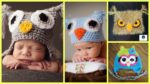 diy4ever-Crochet Cute Owl Hats - Free Patterns