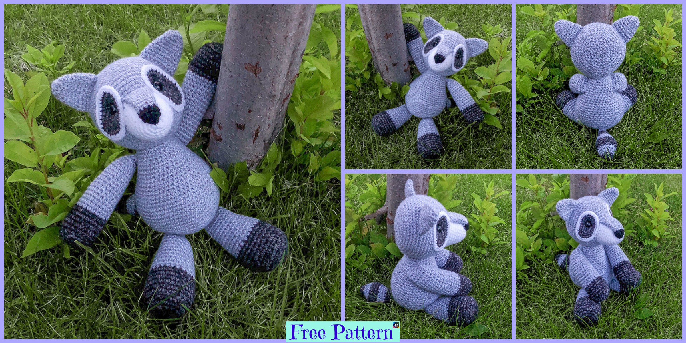 Crochet Raccoon Amigurumi – Free Pattern