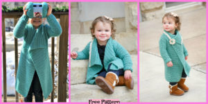 diy4ever-Crochet Blanket Cardigans – Free Patterns