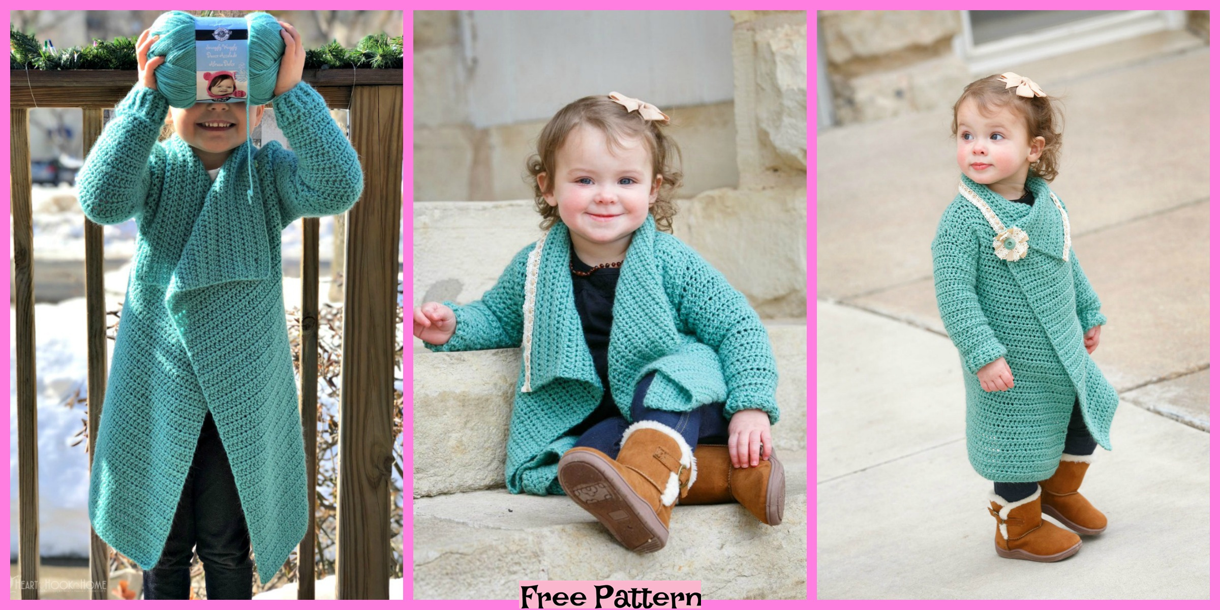Crochet Blanket Cardigans – Free Patterns