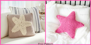diy4ever- Crochet Starfish Pillow - Free Pattern