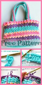 8 Beautiful Crochet Beach Bag Free Patterns - DIY 4 EVER