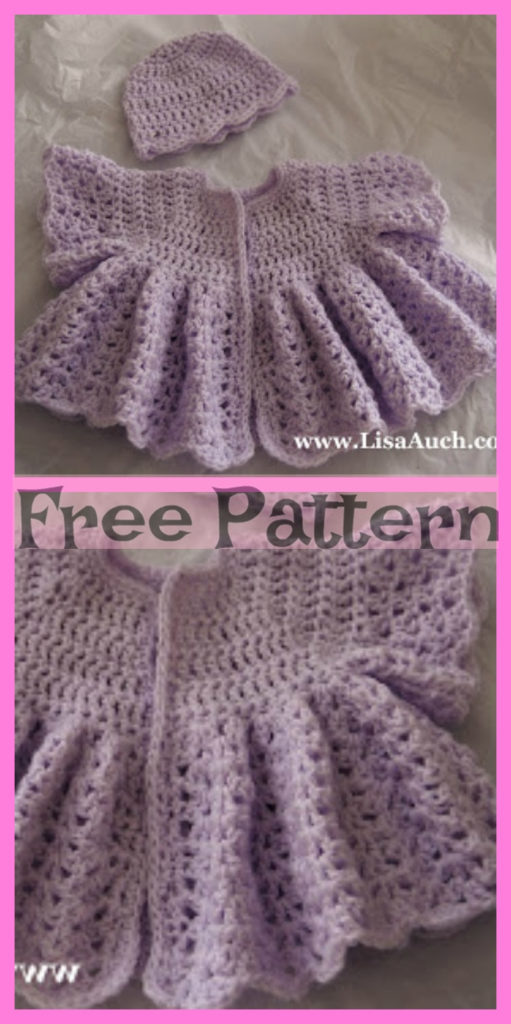 Crochet Victorian Jacket - Free Patterns - DIY 4 EVER