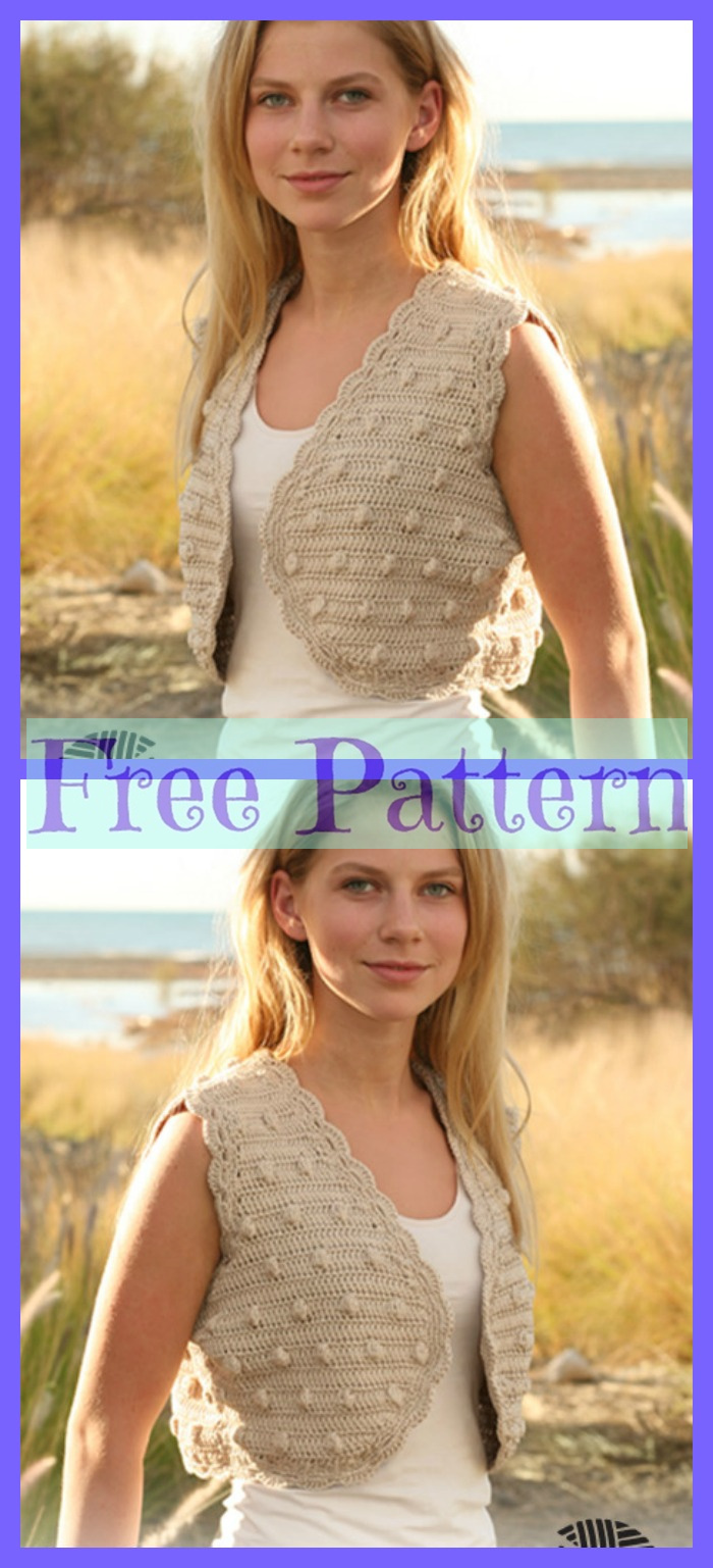 Waistcoat Free Crochet Pattern