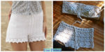 diy4ever-Crochet Summer Shorts - Free Patterns