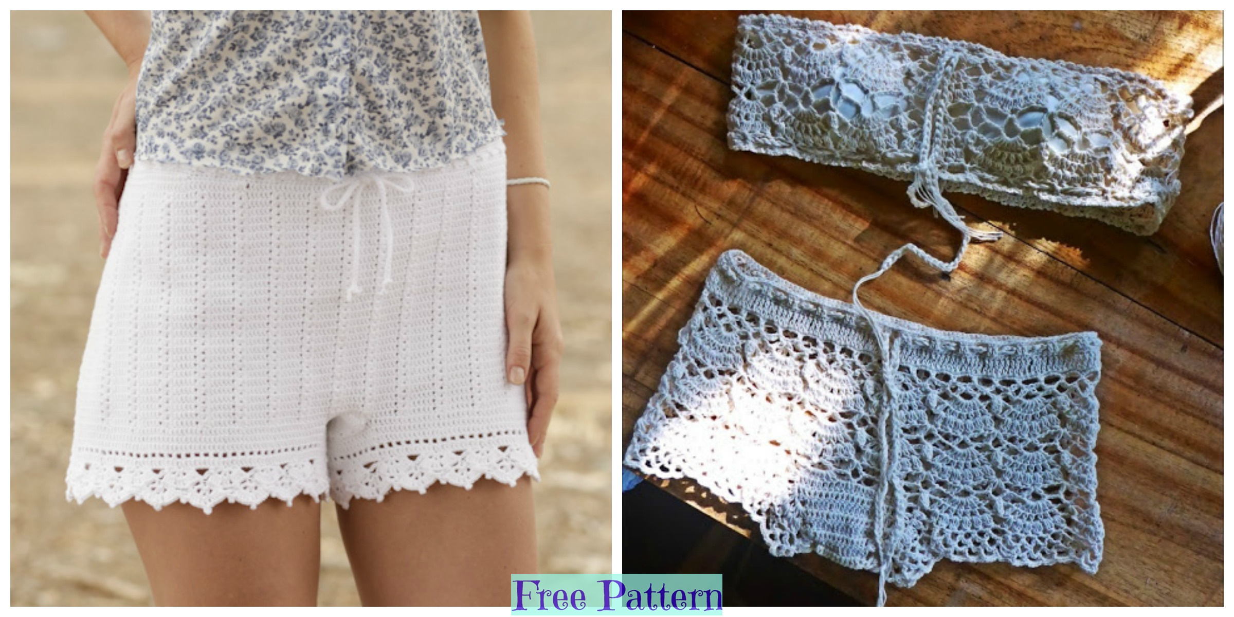 Crochet Summer Shorts – Free Patterns