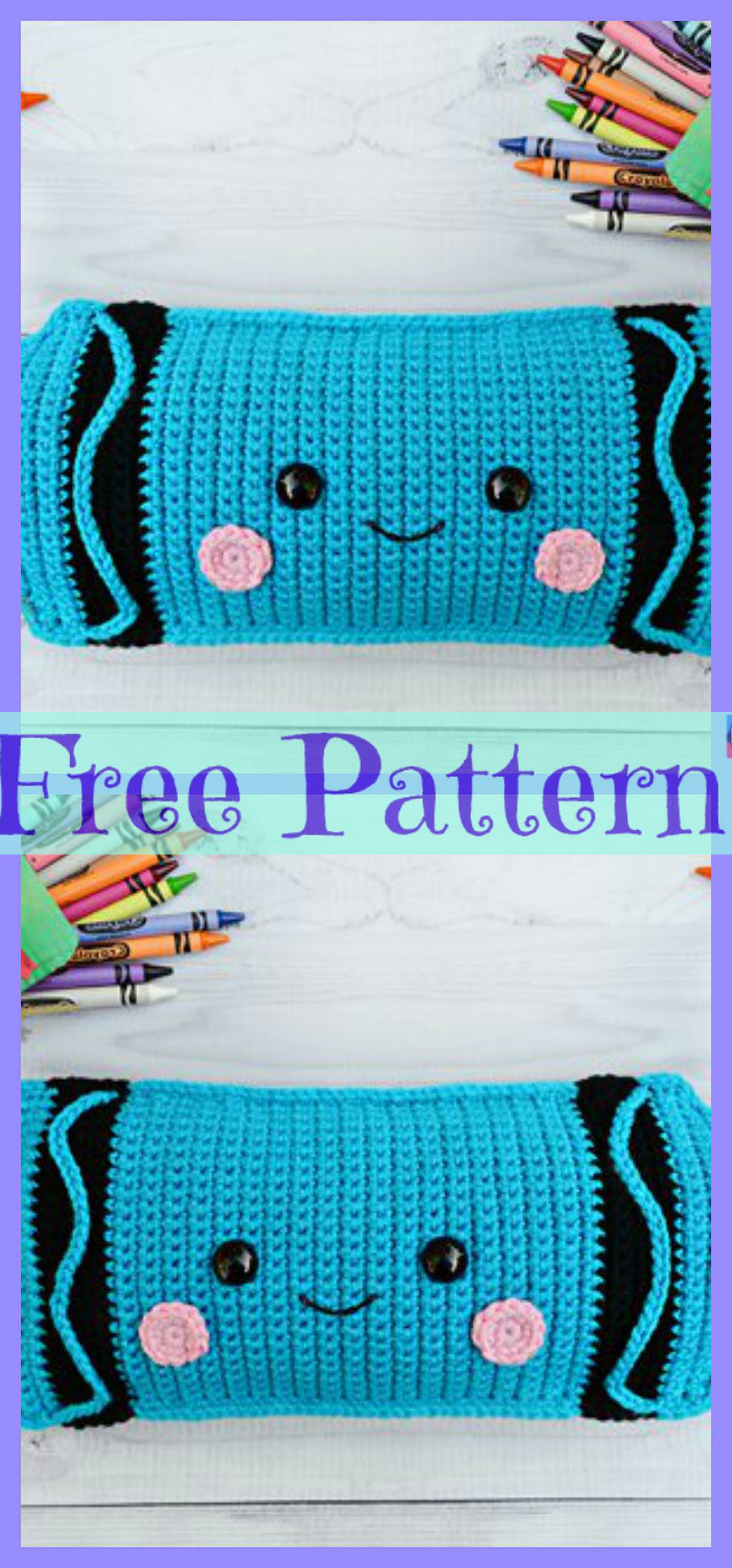 diy4ever-.Crochet Crayons Amigurumi - Free Pattern