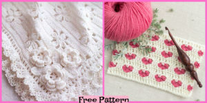 diy4ever-Crochet Cozy Baby Blanket - Free Patterns