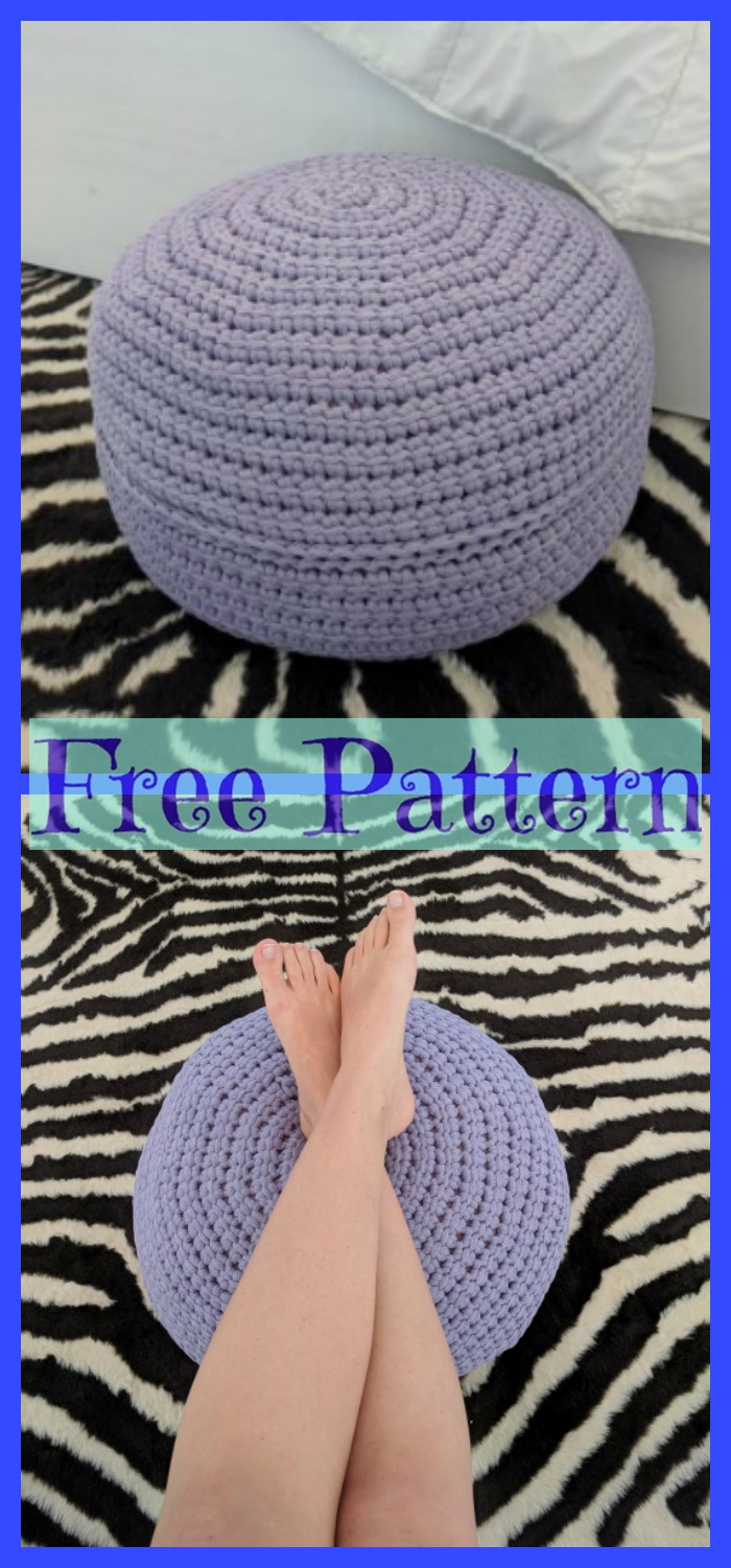 diy4ever- Crochet Floor Puffs - Free Patterns 