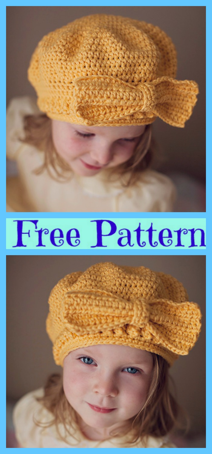 8 Crochet Cute Sun Hat Free Patterns