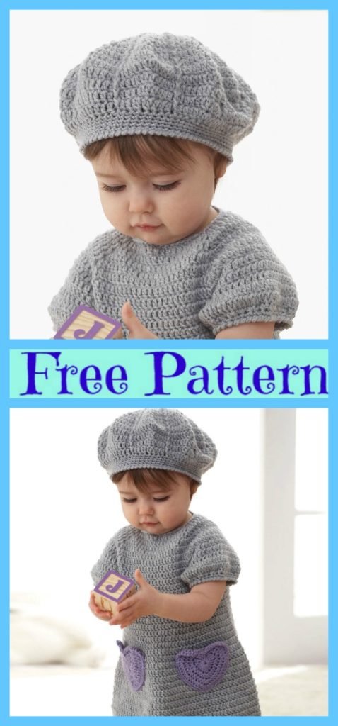 10 Beautiful Crochet Berets - Free Patterns - DIY 4 EVER