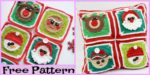 diy4ever-Crochet Christmas Granny Squares - Free Pattern