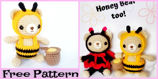 Cute Crochet Bear Amigurumi – Free Patterns